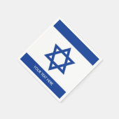 Israelische Flagge - Partys-Servietten Serviette (Ecke)