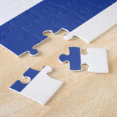 israelische Flagge Puzzle (Seite)