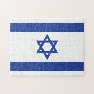 israelische Flagge Puzzle