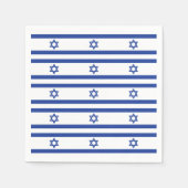 israelische Flagge Serviette (Vorderseite)