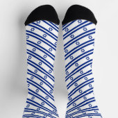israelische Flagge Socken (Oben)