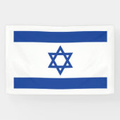 Israelische Flagge - Sonderbannerzeichen Banner (Horizontal)