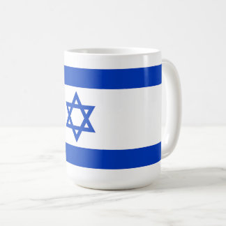 israelische Flagge - Stern von David Kaffeetasse