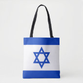 israelische Flagge - Stern von David Tasche (Vorderseite)