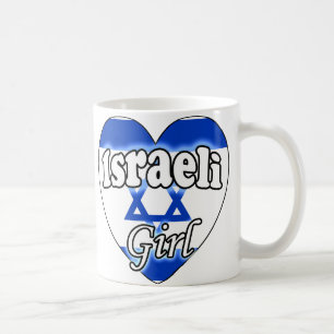 israelische Girl Kaffeetasse