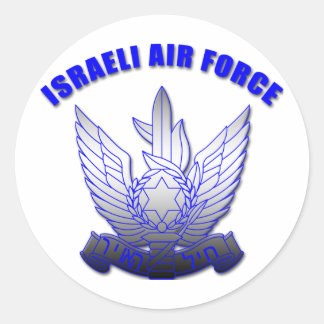 israelische Luftwaffe Runder Aufkleber