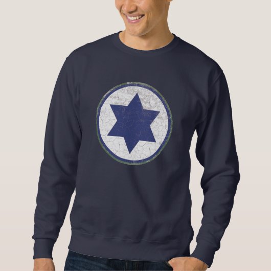 ISRAELISCHE LUFTWAFFEN- (IAF)FLUGZEUGE ROUNDEL SWEATSHIRT (Vorderseite)