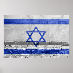 israelische Mauer Poster