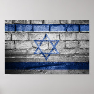 israelische Mauer Poster