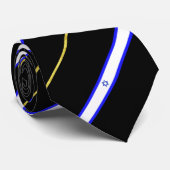 Israelische Streifenflagge Krawatte (Gerollt)
