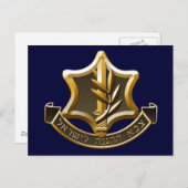 Israelische Verteidigungskräfte Postkarte (Vorne/Hinten)