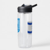 israelische Wappen, Menorah, Flagge, Israel Trinkflasche (Links)