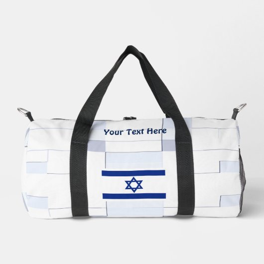 Israelischer Astronaut Duffle Bag (Vorderseite)