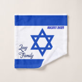 Israelischer Event Badhandtuch Set (Waschlappen)