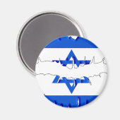 Israelischer Kuss Magnet (Vorderseite/Rückseite)
