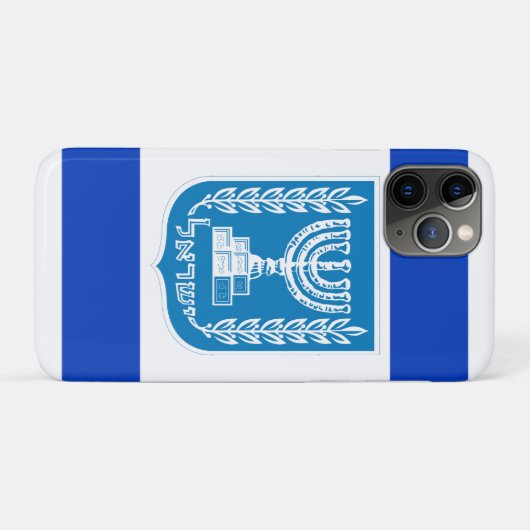 israelisches Emblem Case-Mate iPhone Hülle (Rückseite (Horizontal))