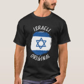 Israelisches Original Shirt Israel Flag Shirt Isra (Vorderseite)