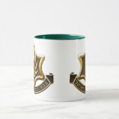 Israelisches Verteidigungs-Kraft-Logo Tasse (Zentrum)