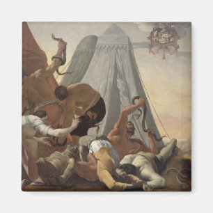 Israelite geplagt mit der unverschämten Schlange Magnet