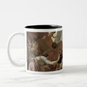 Israelite geplagt mit der unverschämten Schlange Zweifarbige Tasse (Links)