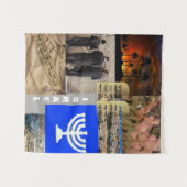 Israelitische Tapisserie Wandteppich (Vorderseite (Horizontal))