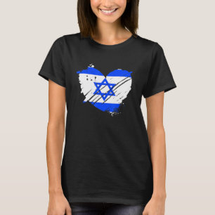 Israels Flagge I Liebe Israel Es befindet sich in  T-Shirt