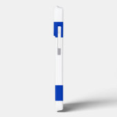 Israels Flagge moderner patriotisch Case-Mate iPhone Hülle (Rückseite / Links)