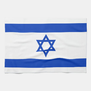 Israels Flagge moderner patriotisch Geschirrtuch