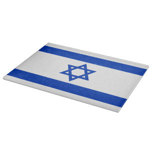 Israels Flagge moderner patriotisch Schneidebrett