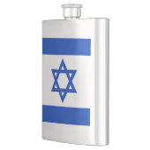 Israels Flagge patriotische Moderne Flachmann (Links)