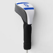 Israels Flaggen Golf Head Cover Headcover (angewinkelt)