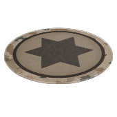 Israels IAF-Star von David Roundel - Wüste Schneidebrett (Ecke)