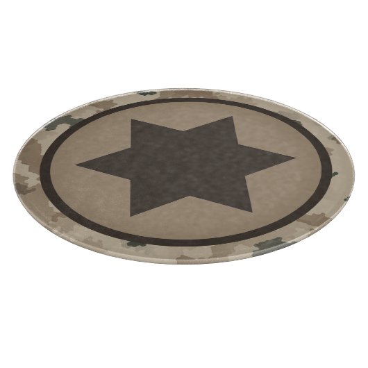 Israels IAF-Star von David Roundel - Wüste Schneidebrett (Ecke)