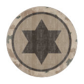 Israels IAF-Star von David Roundel - Wüste Schneidebrett (Vorderseite)