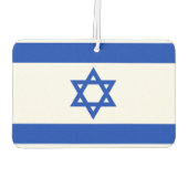 Israels Nationalflagge Autolufterfrischer (Rückseite)