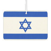 Israels Nationalflagge Autolufterfrischer (Vorderseite)