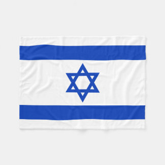 Israels Nationalflagge Fleecedecke