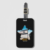 Israels Wächter IDF, wir begrüßen euch Gepäckanhänger (Vorderseite Vertikal)