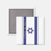 Isreal Fahne ! Magnet (Vorderseite/Rückseite)