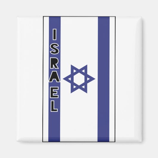 Isreal Fahne ! Magnet (Vorne)