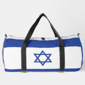 Isreal Flag ת ם ד ג י ע ל ק Duffle Bag (Rückseite)