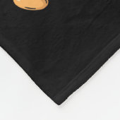 Iss Baseball Wiederholen Lustiger Eisdrip Cro Fleecedecke (Ecke)