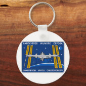 ISS-Crews: Expedition 42 Schlüsselanhänger (Vorderseite)