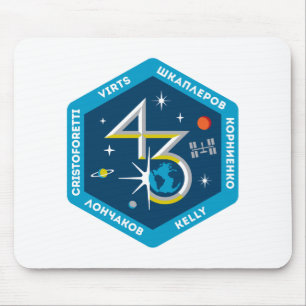 Iss-Crews: Expedition 43 Mousepad