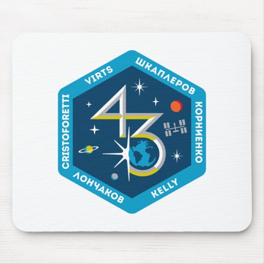 Iss-Crews: Expedition 43 Mousepad (Vorne)