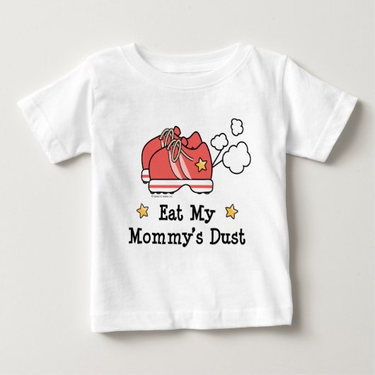 Iss das Hemd meiner Mama, das Baby-Tee-Shirt mit l Baby T-shirt (Vorderseite)