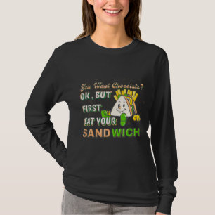 Iss dein Sandwich und deine französische Brötchen, T-Shirt