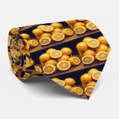 Iss deine Orangen Krawatte (Gerollt)