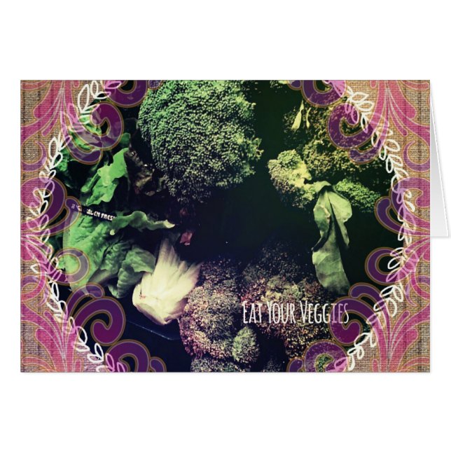 Iss deine Veggies (Vorderseite (Horizontal))