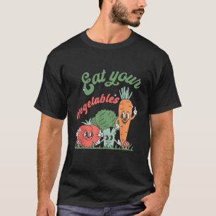 Iss deine Veggies Bauer Wiedervermarkten Gemüse na T-Shirt